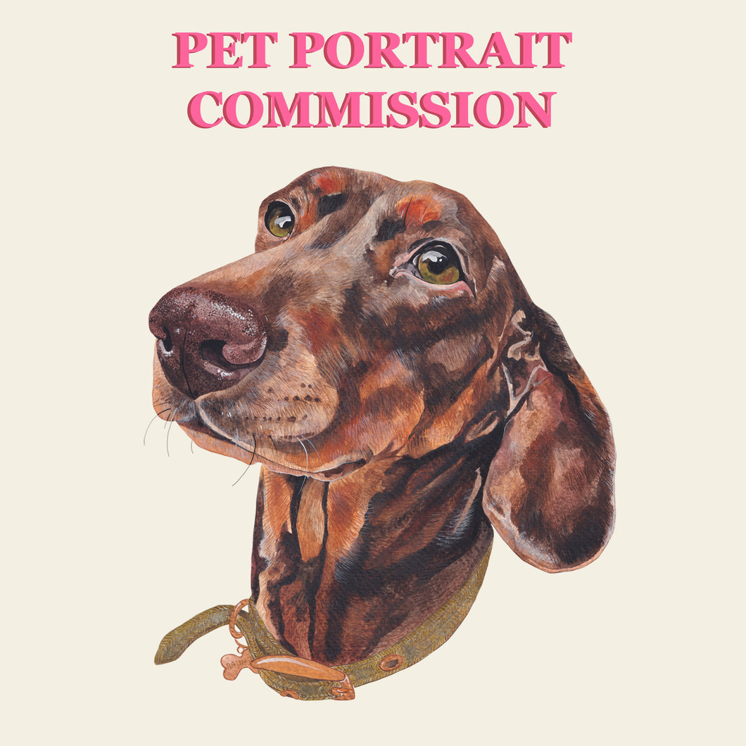 Pet Portrait Commission (Billy)