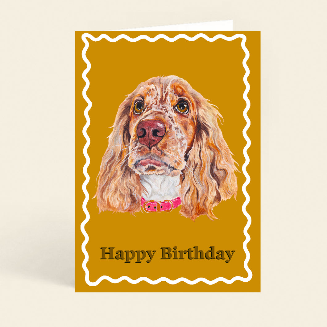 WHINNIE greeting card